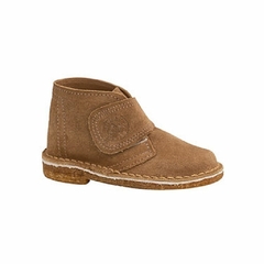 Botas de gamuza con velcro base crepe (280620)