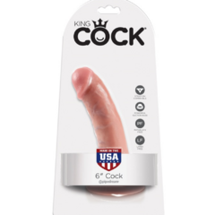 King Cock 6″ Cock Flesh Dildo