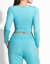 Teal Pastel Crop Top - comprar online