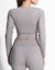 Grey Pastel Crop top - comprar online