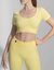 Basic Yellow Top Seamless - comprar online