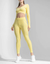 Basic Yellow Long Top Seamless - comprar online