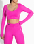 Basic Fucsia Long Top Seamless