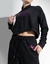 Sporty Black Hoodie - comprar online