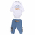 Conjunto Iaze Baby Body Manga Longa Perfect Cool + Calça