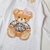 Blusa Manga Longa Ursa - comprar online