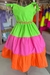 Vestido Melissa Cores Neon