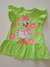 Vestido de Babados com Estampa da Daisy Duck