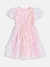 Vestido de Tule com Aplicação de Flor - MB Kids Store