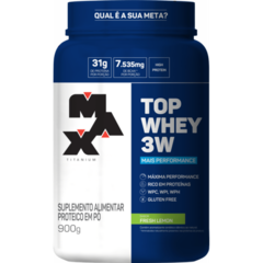 Top Whey 3W + Performance 900G - Max Titanium na internet