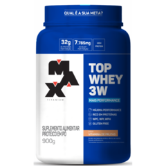 Top Whey 3W + Performance 900G - Max Titanium - loja online