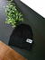 Gorro Curto Canelado Preto