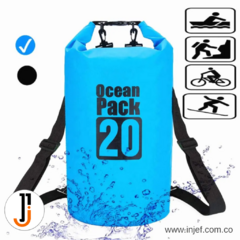 BOLSA SECA 2O LITROS IMPERMEABLE DEPORTES ACUATICOS en internet