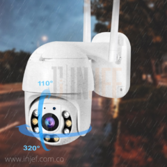 CAMARA DE VIGILANCIA PARA EXTERIOR TIPO DOMO - 360°