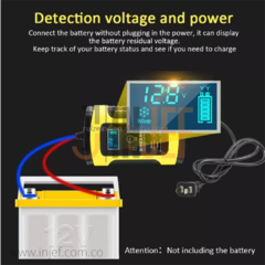 CARGADOR DE BATERIA INTELIGENTE PARA MOTO O CARRO 12V en internet