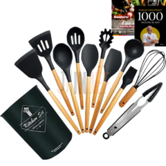 SET DE UTENSILIOS EN SILICONA 12 PIEZAS - comprar online