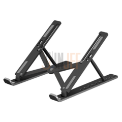 BASE SOPORTE DE PORTATIL PLEGABLE EN ALUMINIO - tienda online