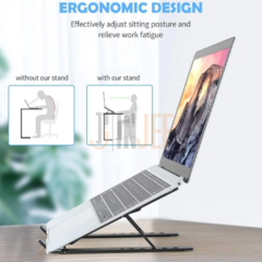 BASE SOPORTE DE PORTATIL PLEGABLE EN ALUMINIO en internet