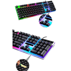 COMBO TECLADO GAMER CON MOUSE - INJEF OFICIAL