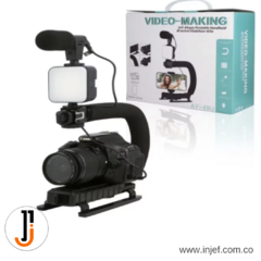 VIDEO MAKING KIT - ESTABILIZADOR CAMARA Y CELULAR - tienda online