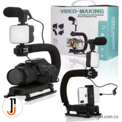 VIDEO MAKING KIT - ESTABILIZADOR CAMARA Y CELULAR