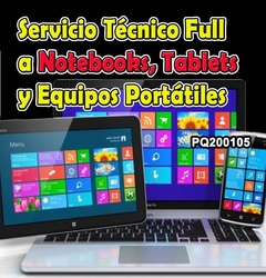 Reparación de Tablets, Notebooks y Equipos Portátiles