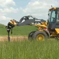 HOYADORA PARA RETRO PALA / EXCAVADORA JOHN DEERE PA40 en internet