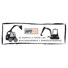 HOYADORA PARA MINI CARGADORA Y MINI EXCAVADORA DANUSER 1020 - IMPOVIAL SRL