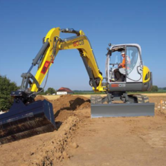 MINI EXCAVADORA WN 8003 en internet