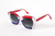 Óculos de sol Copacabana Cristal Vermelho e Azul - comprar online