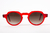 Óculos de sol Leblon Vermelho