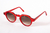 Óculos de sol Leblon Vermelho - comprar online