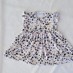 Vestido animal print