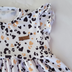 Vestido animal print - comprar online