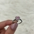 Anillo plata italiana corazon rosa gde #8 - comprar en línea