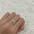 Anillo en V blanco #6.5 - comprar en línea