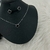 Collar plata italiana juego trebol negro, huggie y collar