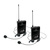 Microfone Sem Fio Duplo Lyco VH02MAX HLHL Headset e Lapela - comprar online
