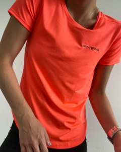 REMERA DRY-FIT NARANJA FLÚOR - comprar online