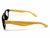 Armação de Óculos De Grau grau Cayo blanco cb_jo202, modelo Infantil, armação em acetato preto com haste em bambu na internet
