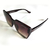 Óculos de Sol Paros com proteção UVA/UVB - CB Marrom c/Transparente Lente Marrom - CJH72209