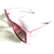 Óculos de Sol Cayo Blanco Máscara Rosa Lente Transparente - comprar online