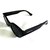 Óculos De Sol Cayo Blanco cb-cy59002, modelo Roma, armação em policarbonato no formato gateado na cor preto com lente preta - comprar online