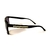 Óculos de Sol Cayo Blanco cb_3234, modelo Chicago, armação no formato quadrado em policarbonato na cor preta com lente fumê na internet