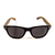 Óculos de Sol Cayo Blanco, modelo Wayfarer com hastes amadeiradas e lentes polarizadas - Cayo Blanco