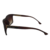 Óculos de Sol Cayo Blanco cb_ds16045, modelo Napoli, armação em policarbonato e metal em formato quadrado na cor marrom com lente Marrom na internet