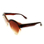 Óculos de Sol cayo blanco CB_fdj75004, modelo Miami, armação no formato gateado em policarbonato na cor marrom com lente marrom - comprar online