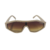 Óculos de Sol Cayo Blanco Salinas cb_cjh72226, armação modelo mascara na cor nude com lente marrom degrade