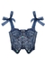 Corselet Luisa Azul - comprar online