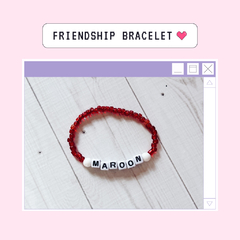 Pulsera Maroon | Taylor Swift